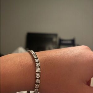 Elegant Diamond Tennis Bracelet
